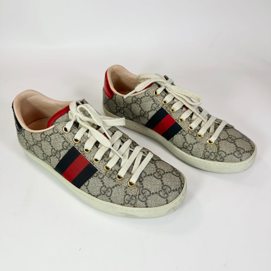 Gucci GG Supreme Ace Sneaker - Women’s 5.5