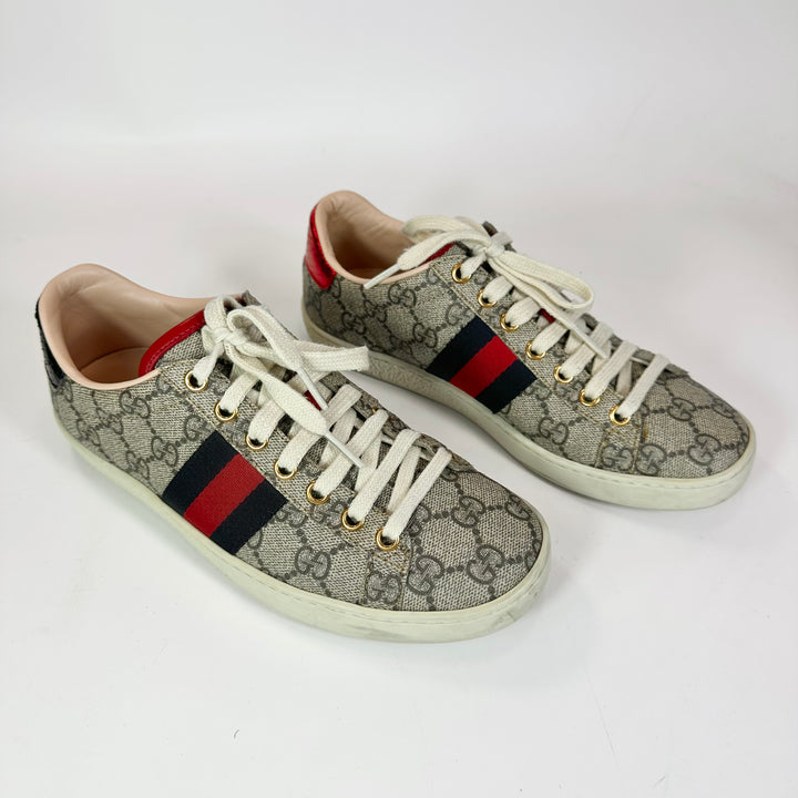 Gucci GG Supreme Ace Sneaker - Women’s 5.5