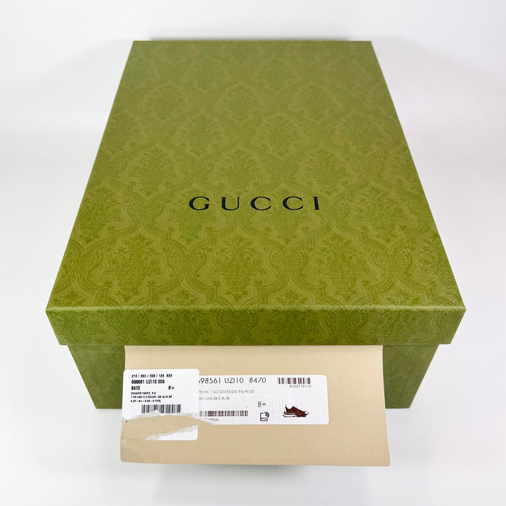 Gucci Technical Knit Floral Run Sneaker - Men’s 9