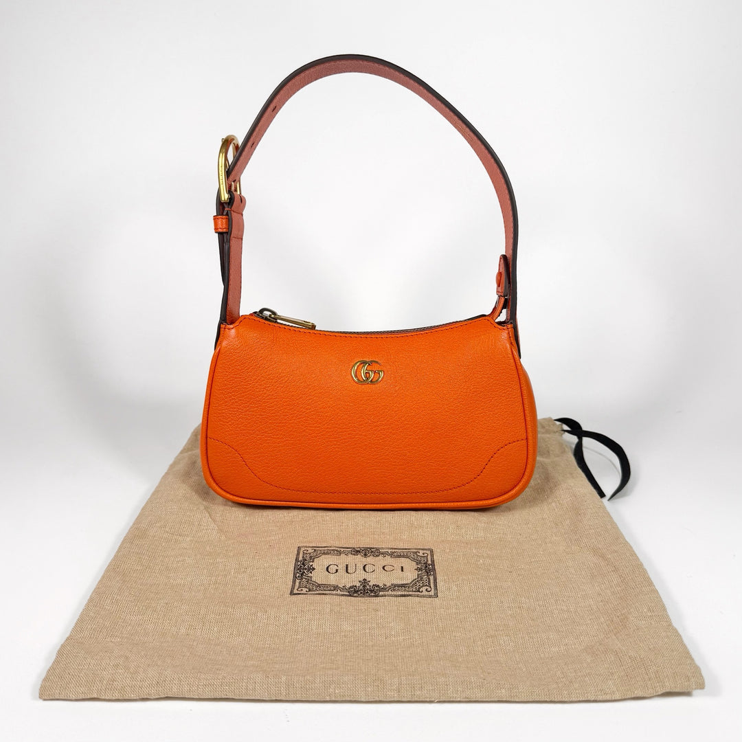 Gucci Mini Aphrodite Goatskin Shoulder Bag