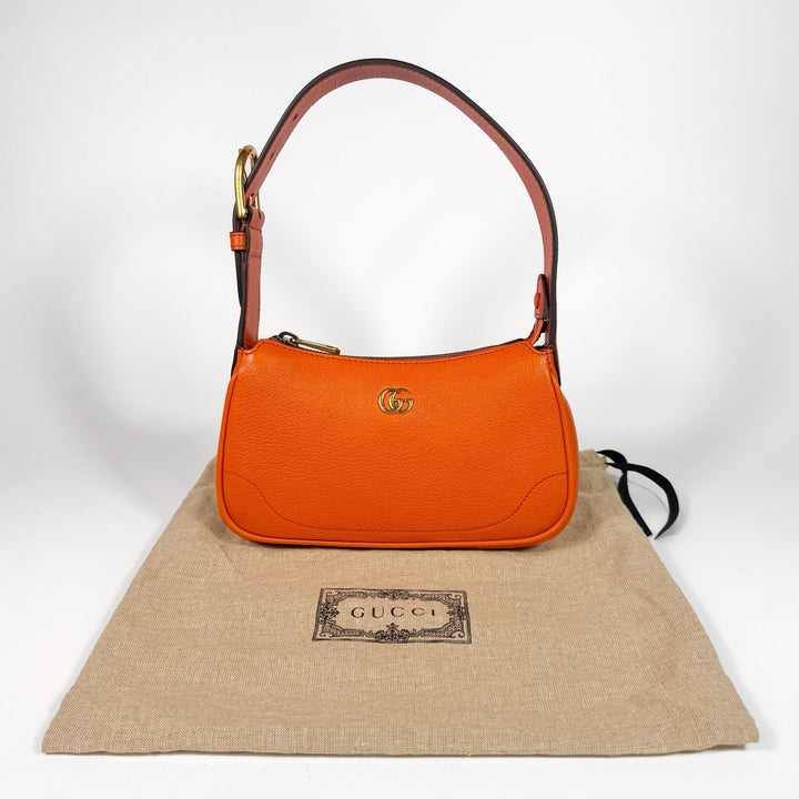 Gucci Mini Aphrodite Goatskin Shoulder Bag