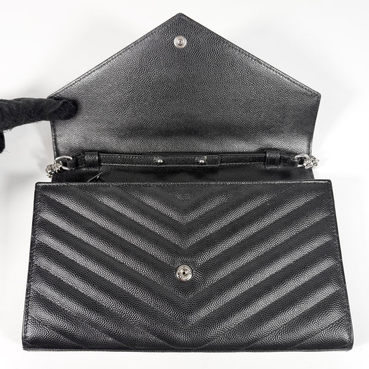 Saint Laurent Cassandre Envelope Wallet On Chain