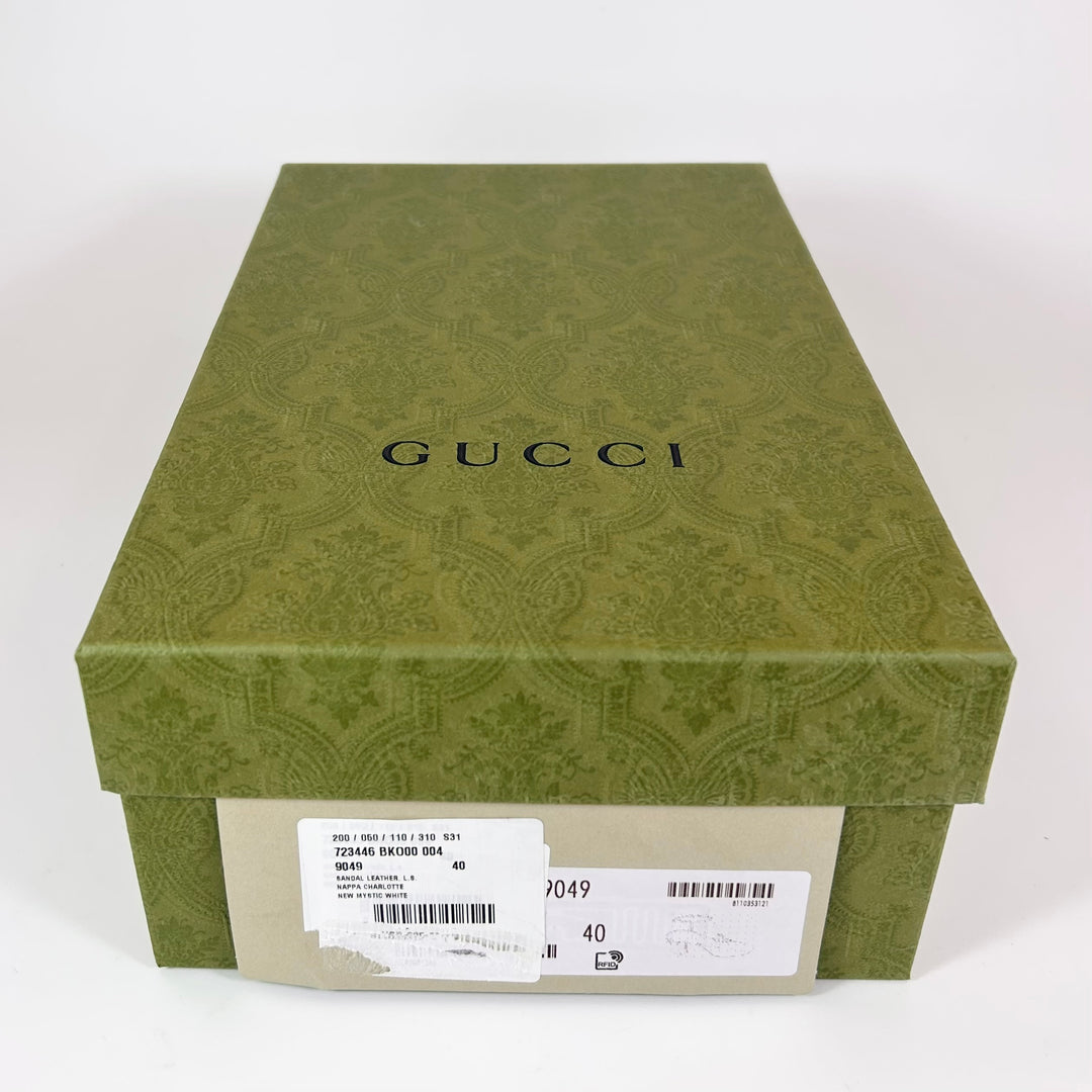 Gucci Petite GG Slingback Nappa Leather Heel - Women’s 10