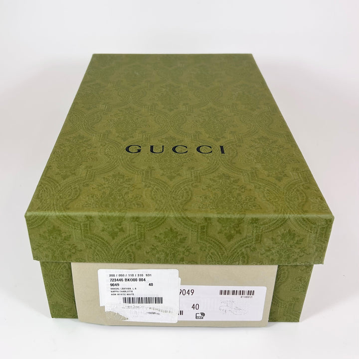 Gucci Petite GG Slingback Nappa Leather Heel - Women’s 10