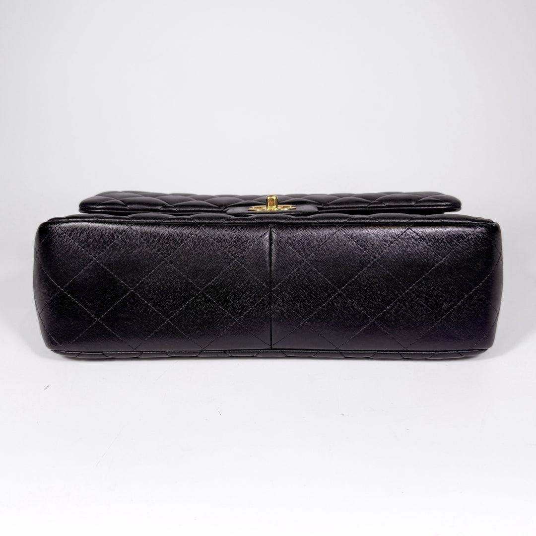 Chanel Quilted Lambskin Jumbo Double Flap Bag