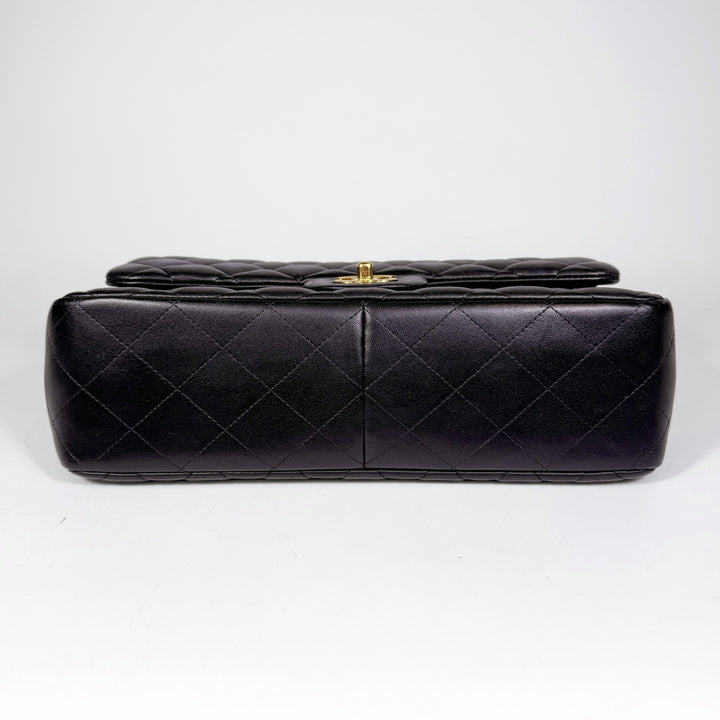 Chanel Quilted Lambskin Jumbo Double Flap Bag
