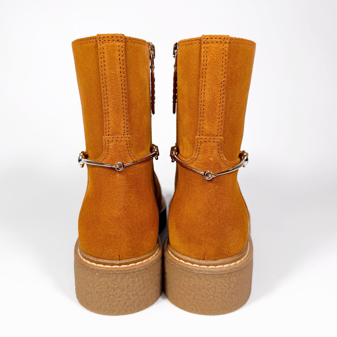 Gucci Suede Horsebit Ankle Boot - Women’s 6.5