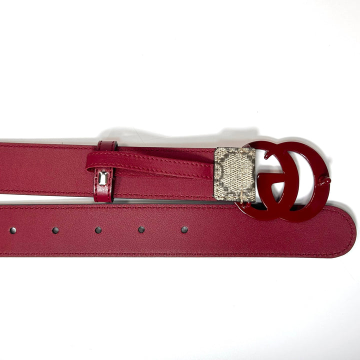 Gucci GG Marmont Monogram Thin Belt 70 28