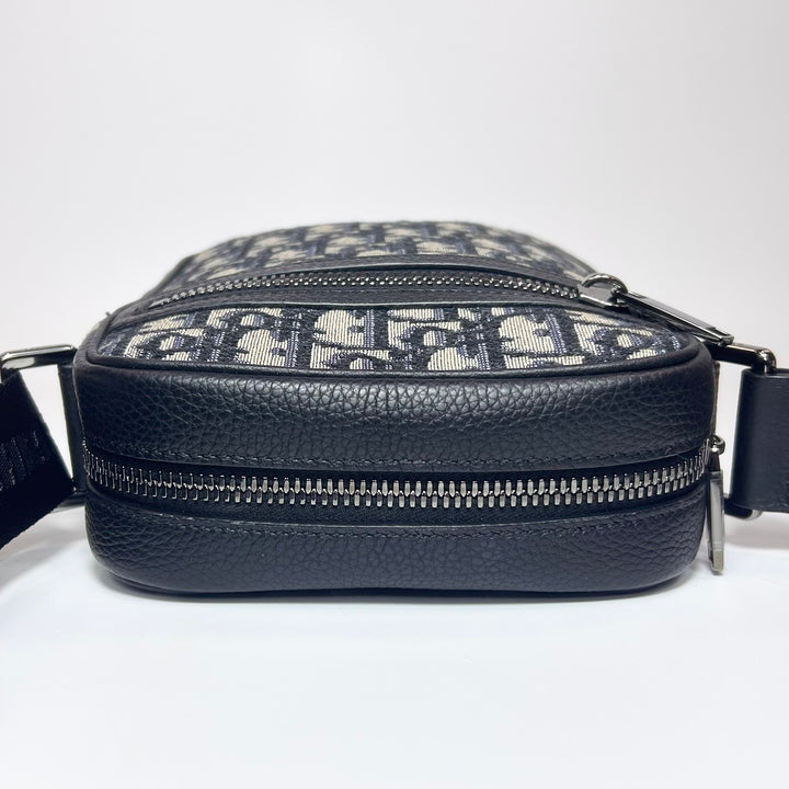 Christian Dior Oblique Jacquard Messenger Bag