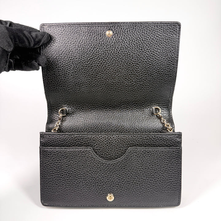 Gucci Soho Leather Wallet On Chain