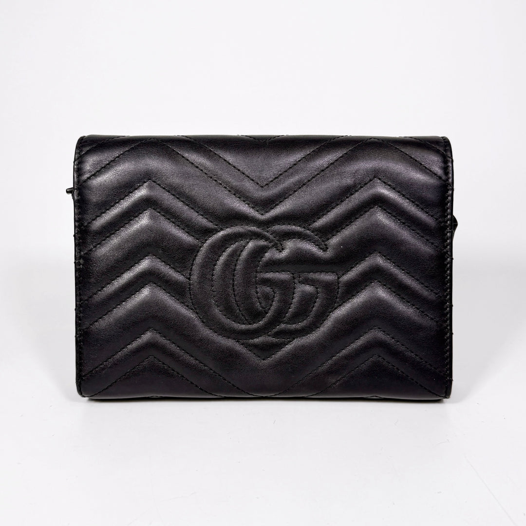 Gucci Matelasse Marmont Wallet On Chain