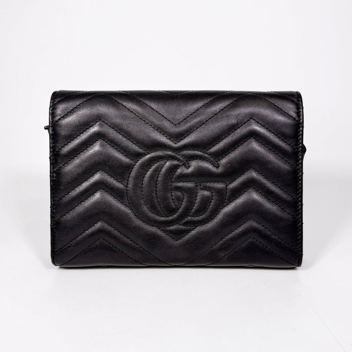 Gucci Matelasse Marmont Wallet On Chain