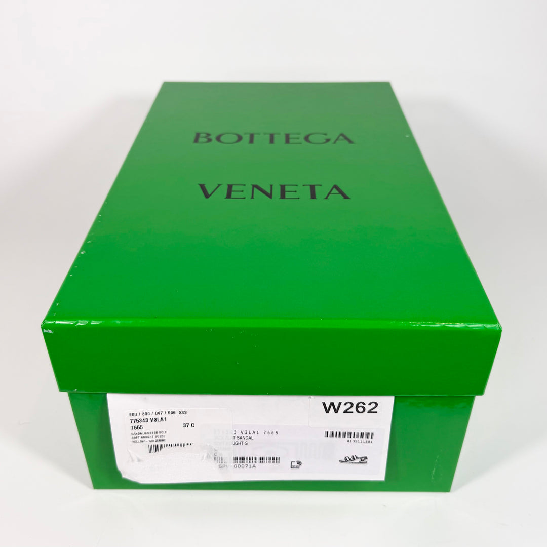 Bottega Veneta Suede Jack Flat Sandal - Women’s 7