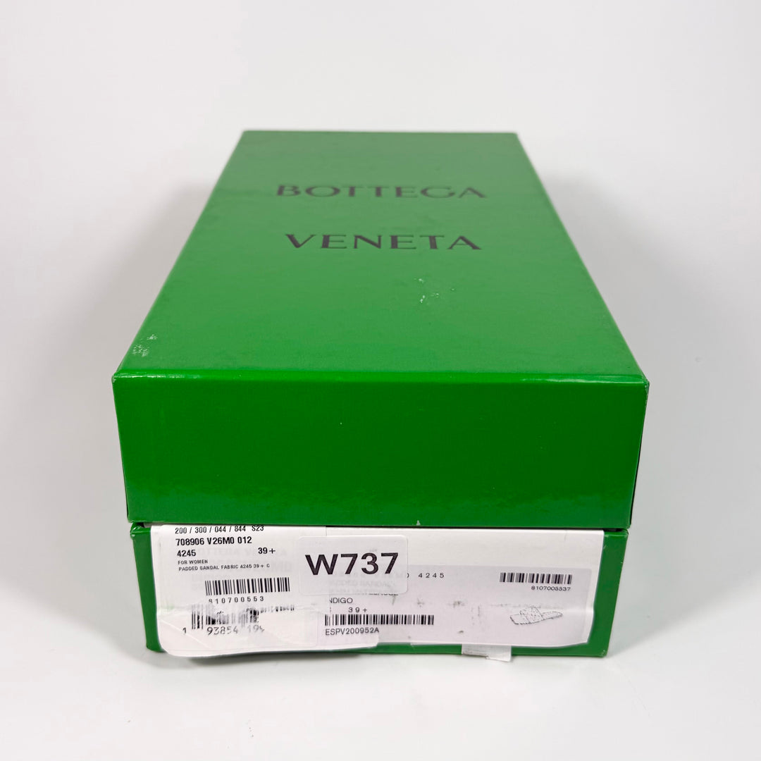 Bottega Veneta Padded Denim Flat Sandal - Women’s 9.5