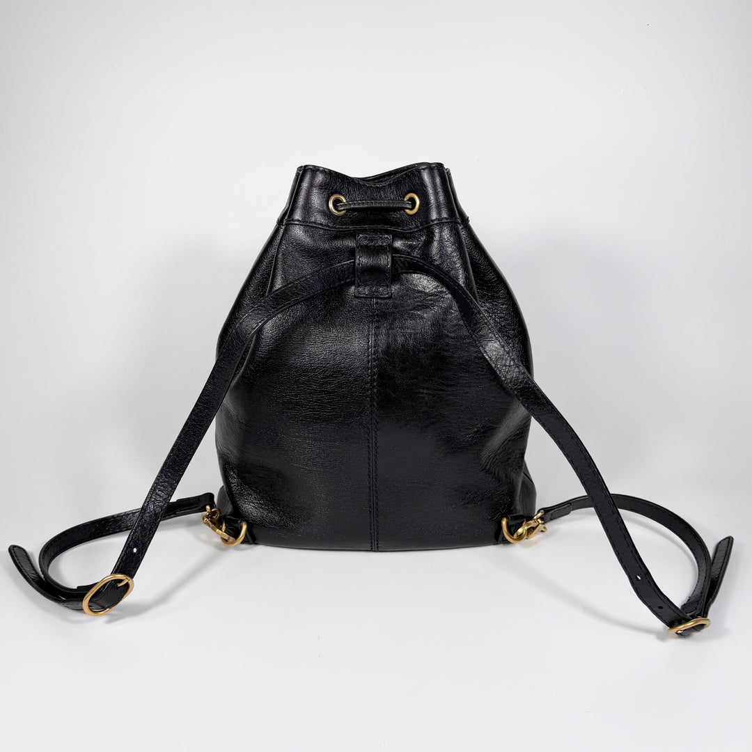 Gucci Medium Calfskin Re(Belle) Convertible Bucket Bag