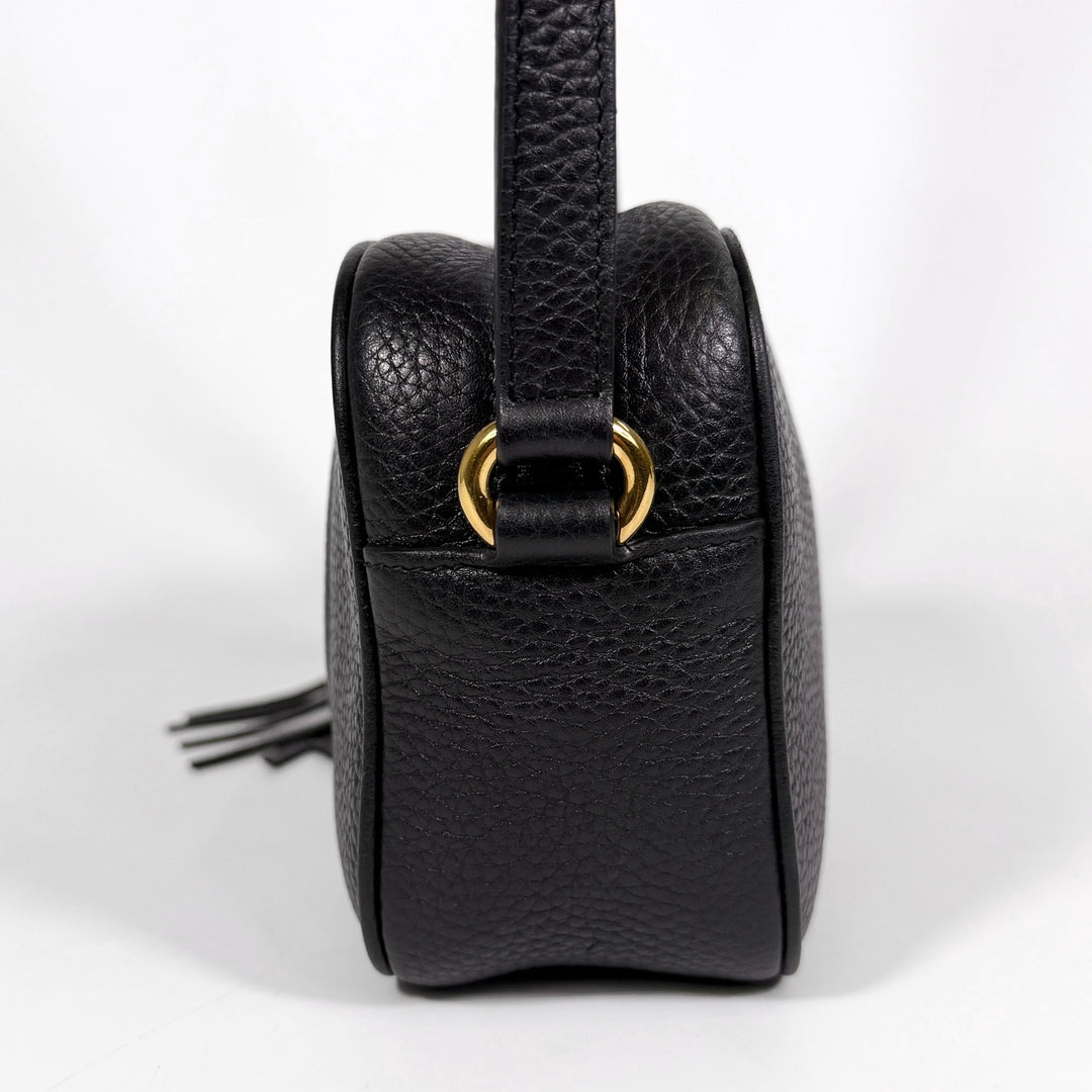 Gucci Pebbled Calfskin Mini Soho Disco Bag