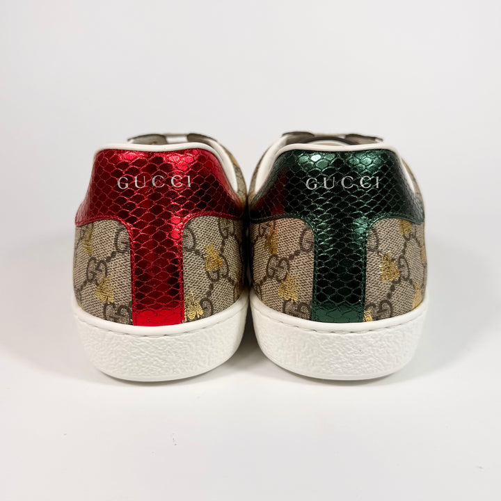Gucci GG Supreme Bees Ace Sneaker - Men’s 13