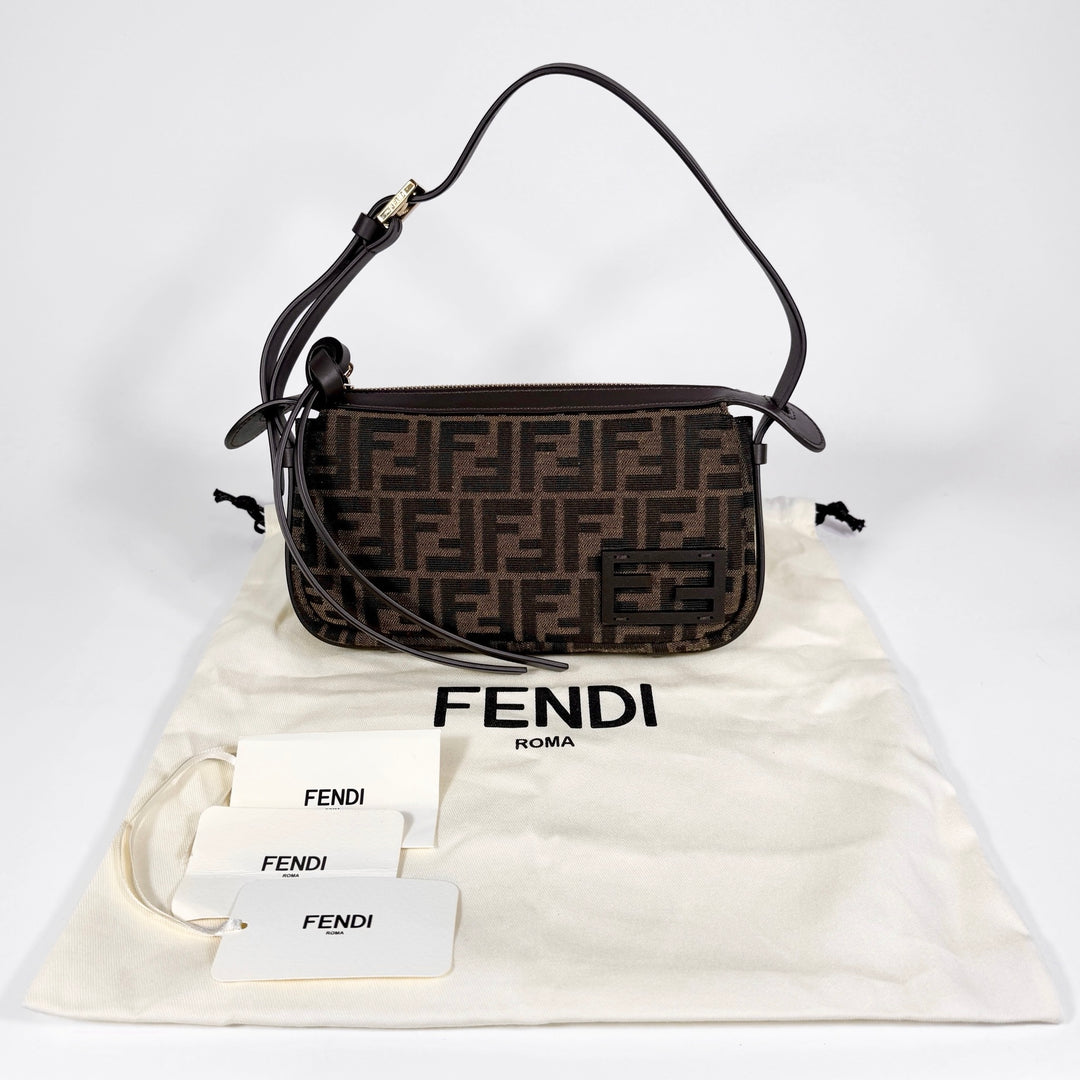 Fendi Jacquard FF Mini Simply Fendi Bag