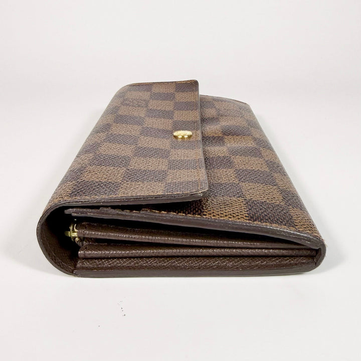 Louis Vuitton Damier Ebene Sarah Wallet
