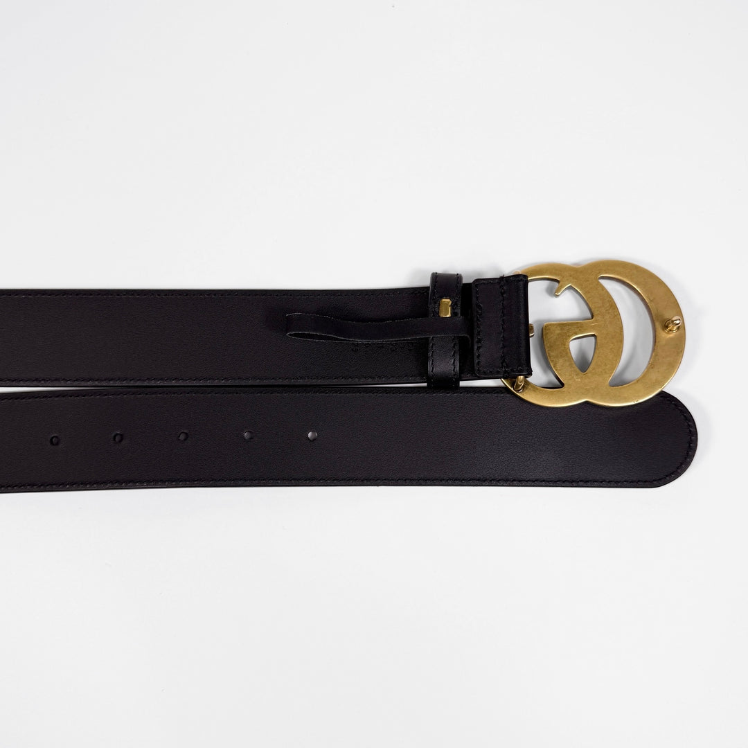 Gucci GG Marmont Smooth Leather Belt 75 30