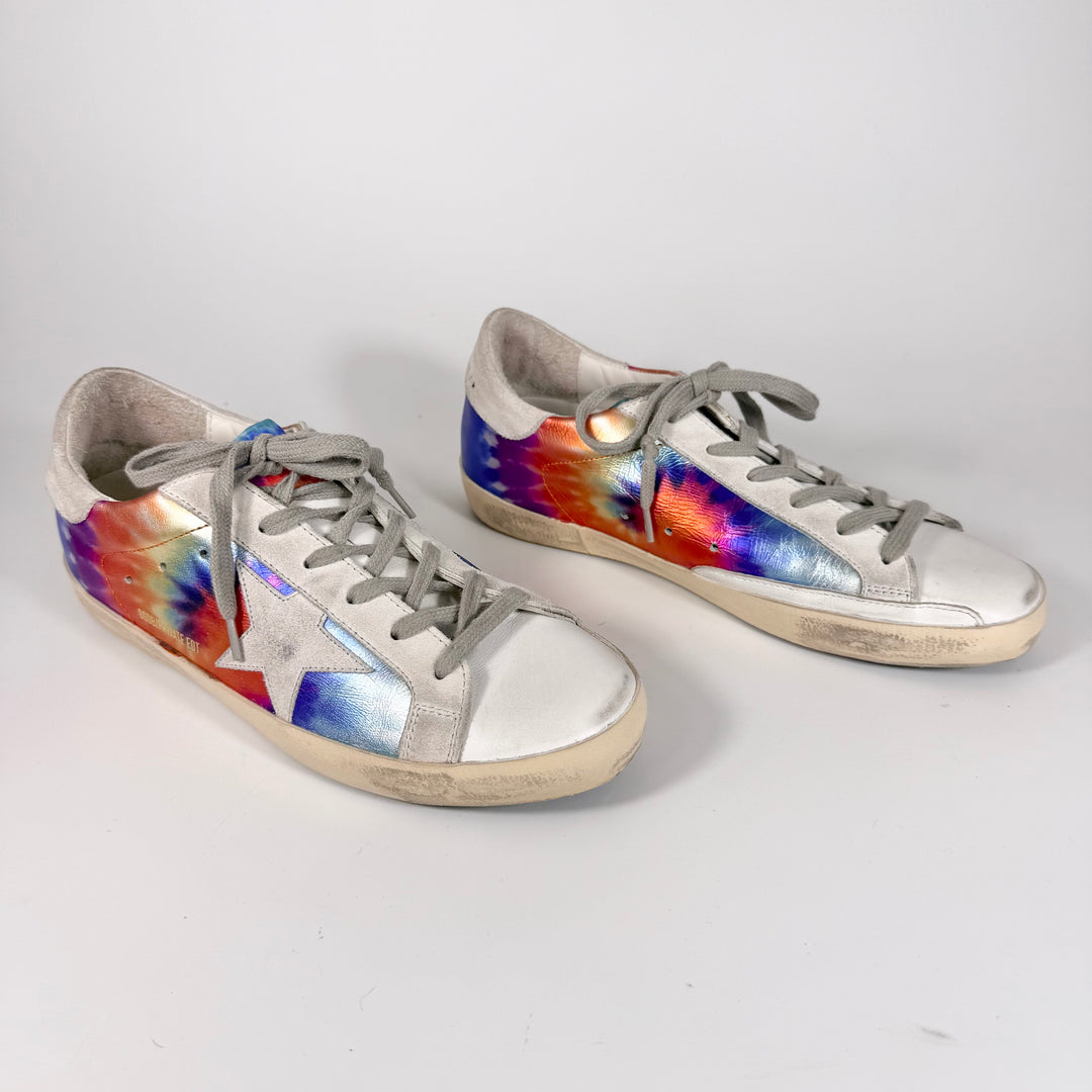 Golden Goose Tie-Dye Super Star Low Top Sneaker - Women’s 9