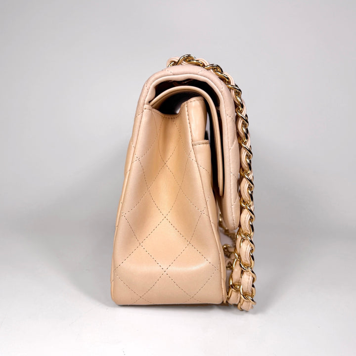 Chanel Quilted Lambskin Jumbo Double Flap Bag
