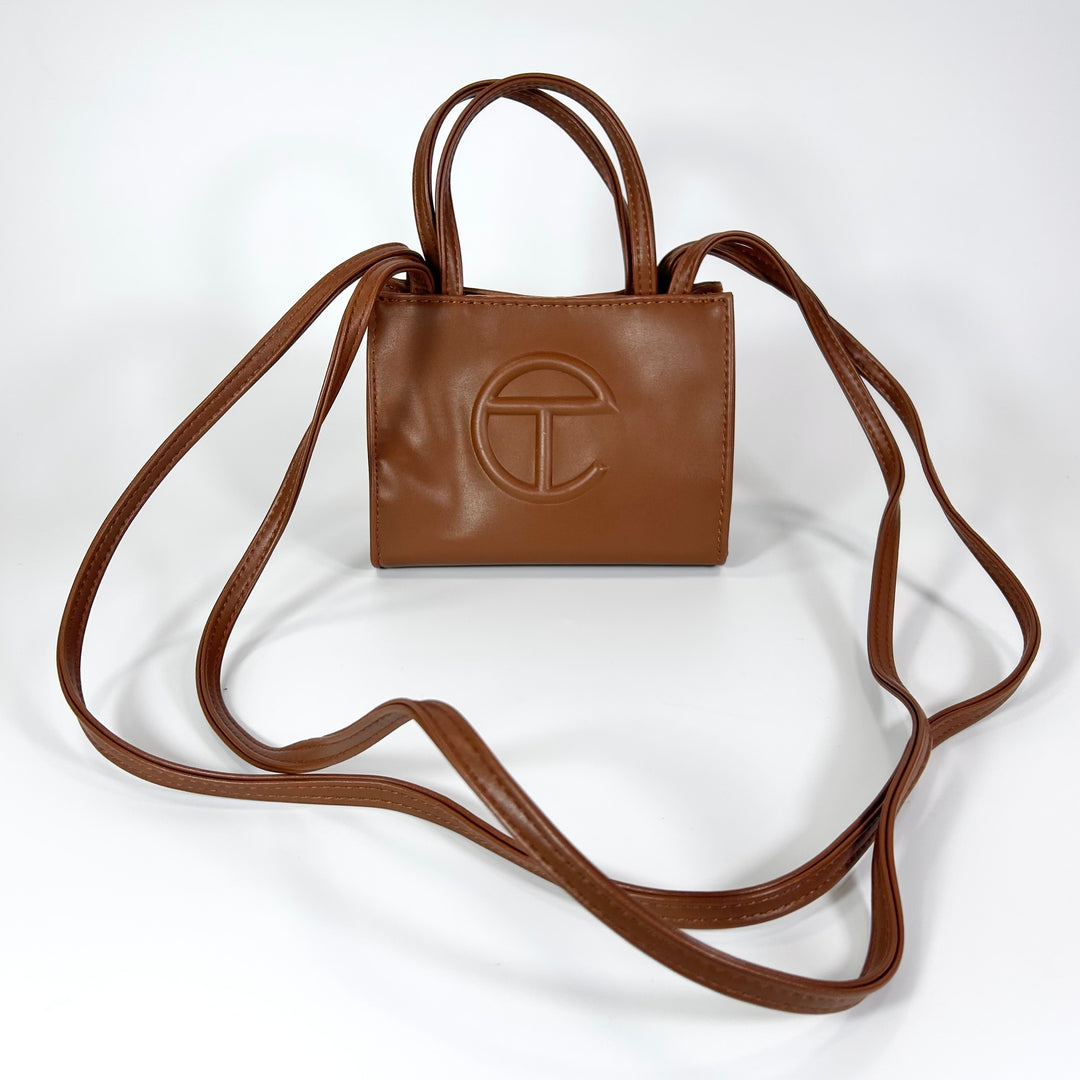 Telfar Vegan Leather Small Shopping Tote