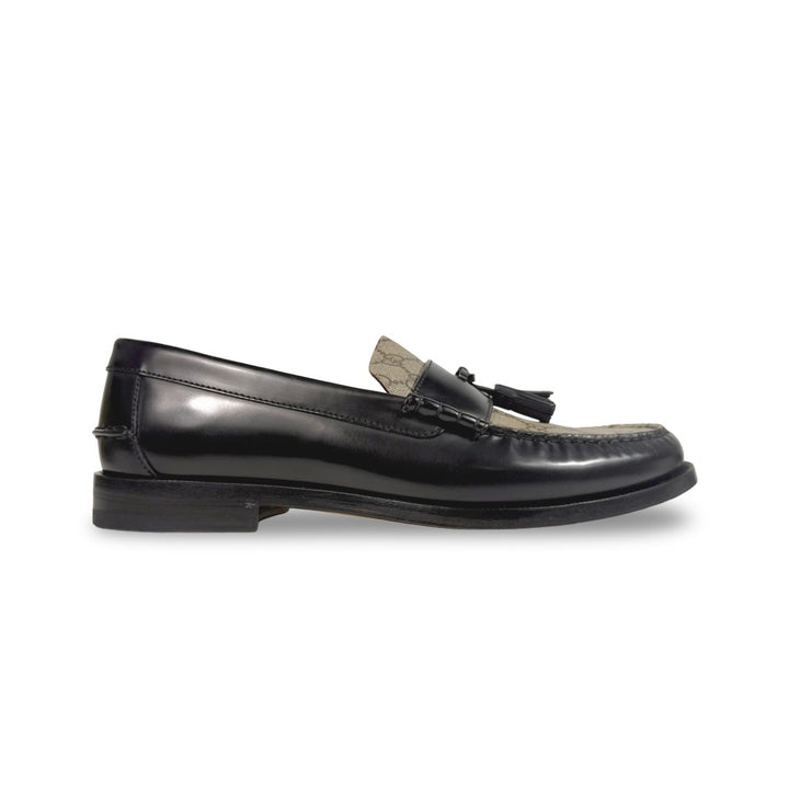 Gucci GG Supreme Tassel Leather Loafer - Men’s 12