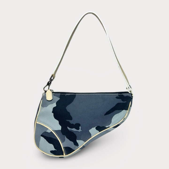 Christian Dior Camo Mini Saddle Bag