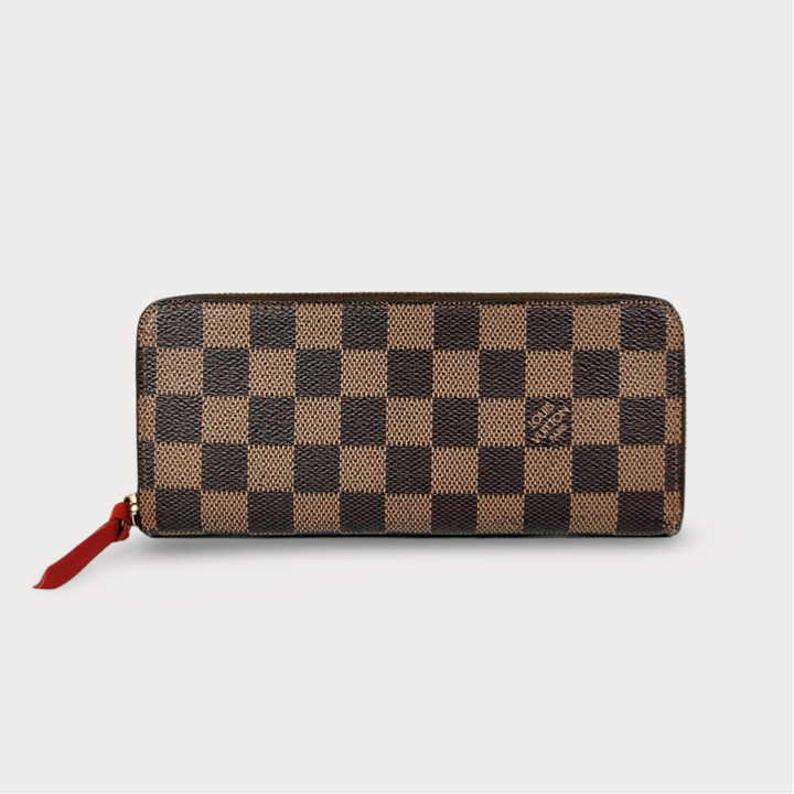 Louis Vuitton Damier Ebene Clemence Wallet