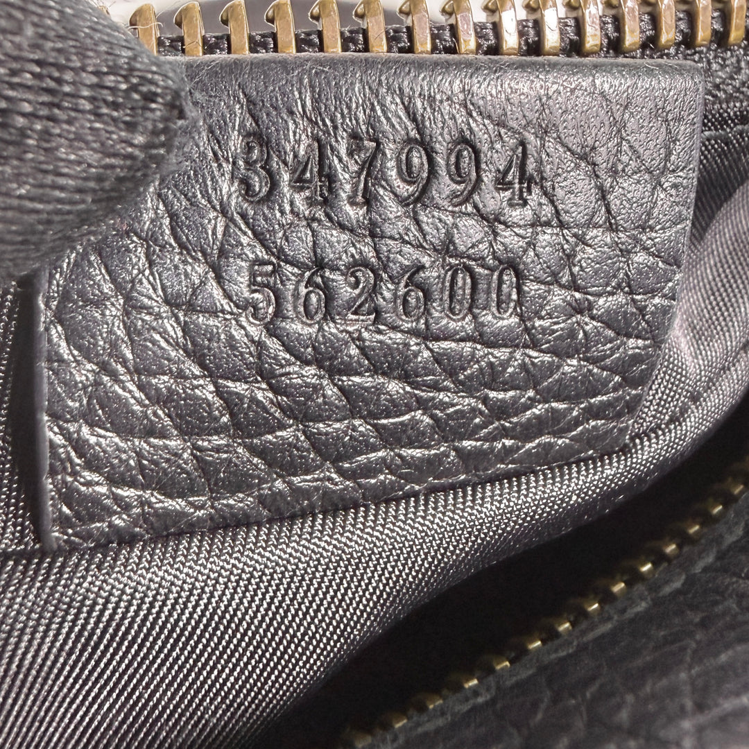Gucci Pebbled Calfskin Mini Soho Disco Bag