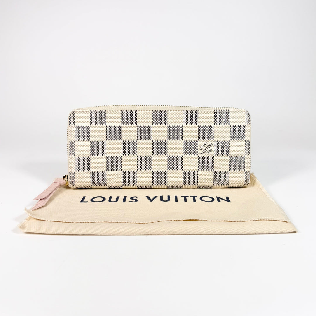 Louis Vuitton Damier Azur Clemence Wallet