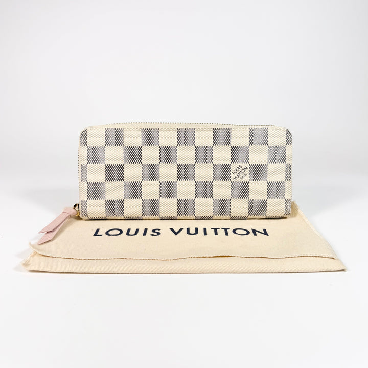 Louis Vuitton Damier Azur Clemence Wallet
