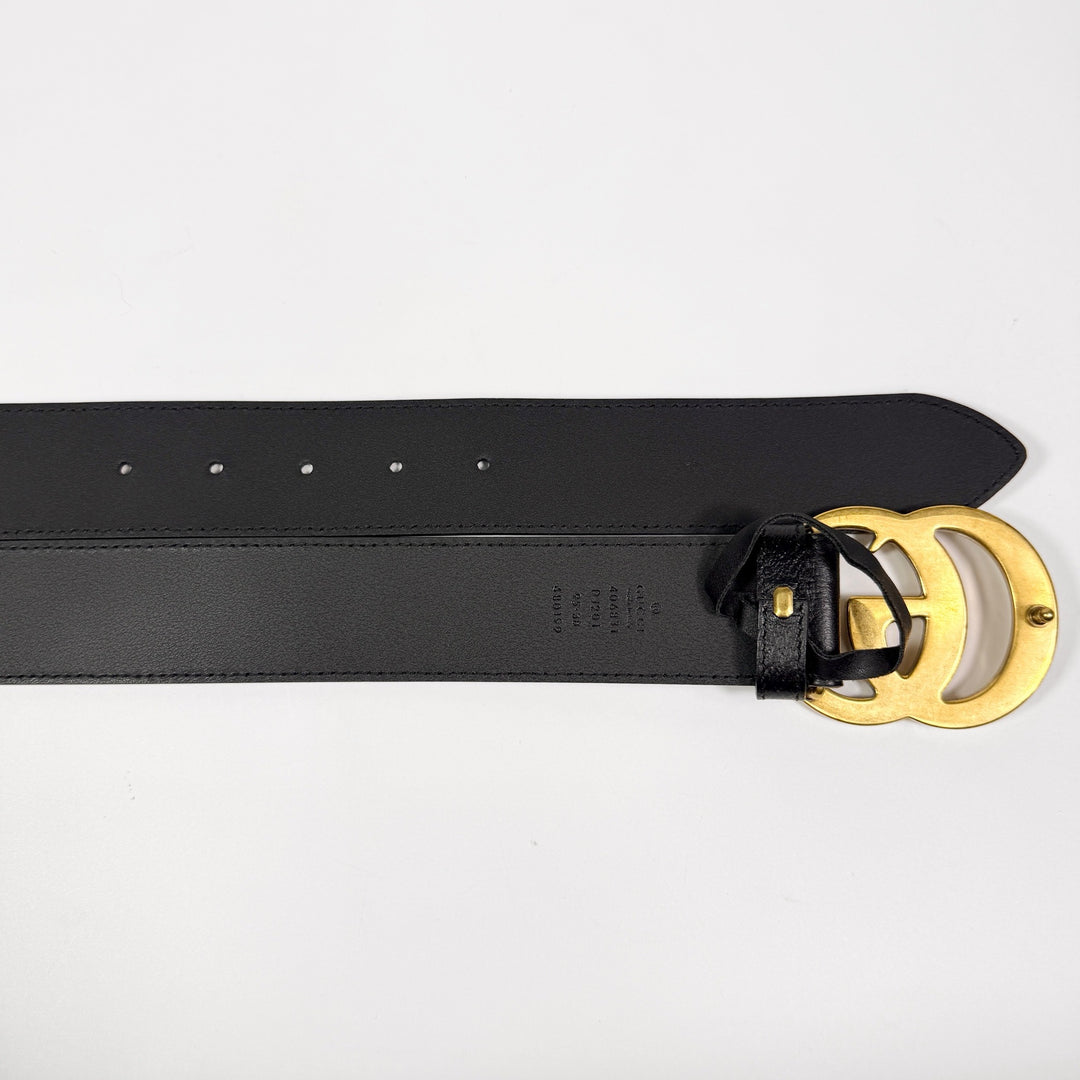 Gucci GG Marmont Grained Leather Belt 95 38