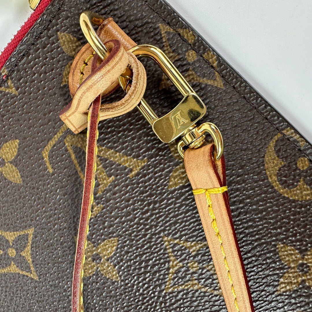 Louis Vuitton Monogram Neverfull MM Pivoine