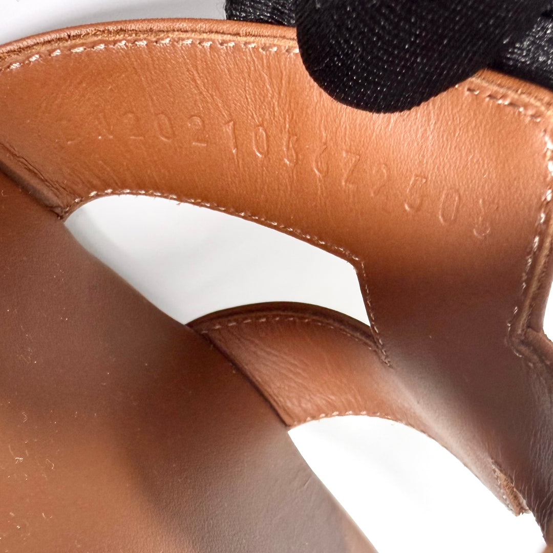 Hermès Box Calfskin Oran Sandal - Women’s 7.5