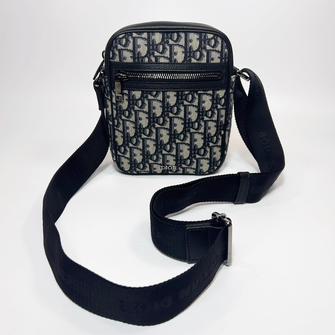 Christian Dior Oblique Jacquard Messenger Bag