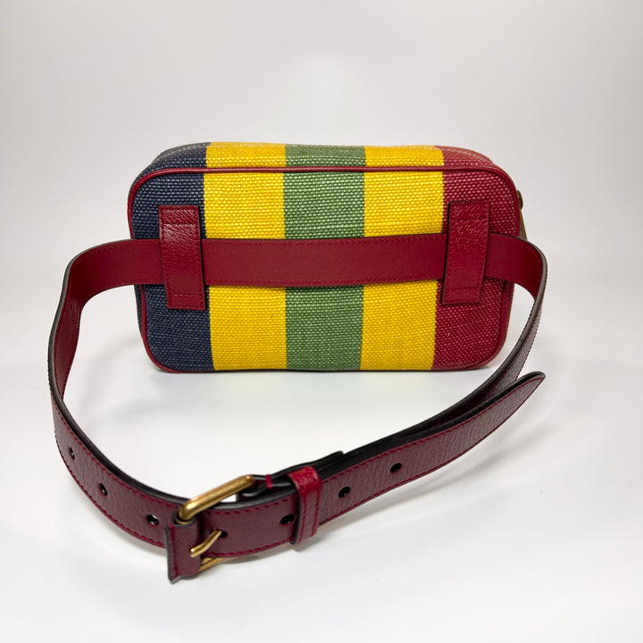 Gucci Baiadera Stripe Belt Bag