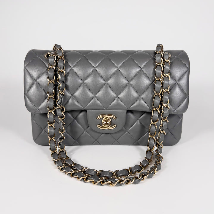Chanel Quilted Lambskin Medium Double Flap Bag