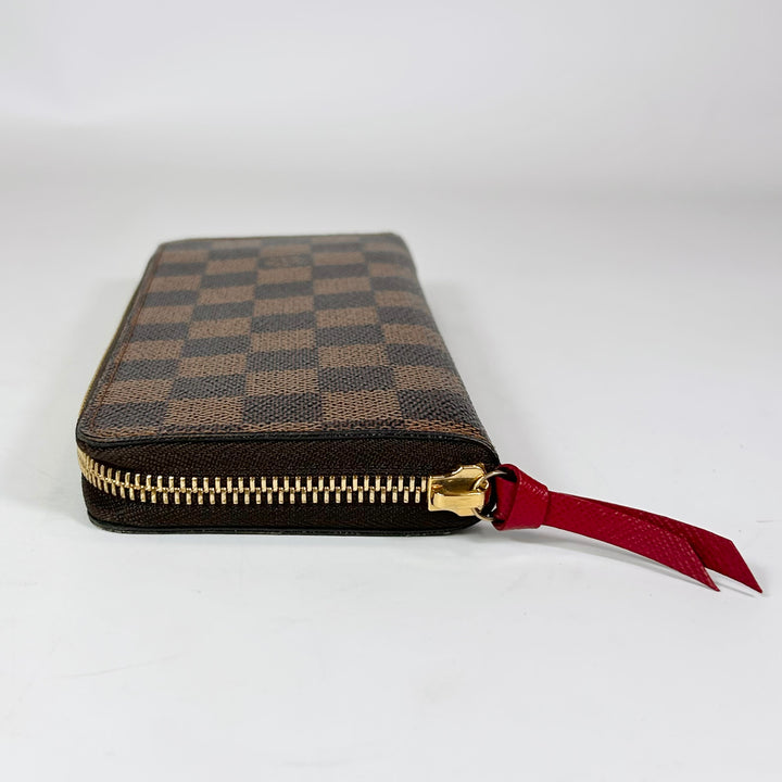 Louis Vuitton Damier Ebene Clemence Wallet