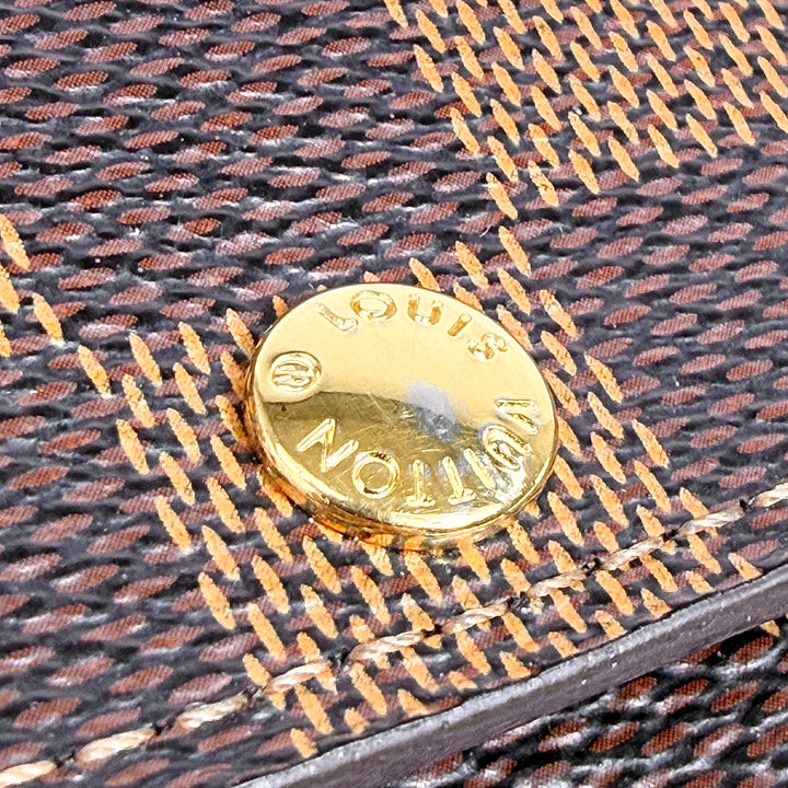 Louis Vuitton Damier Ebene Sarah Wallet