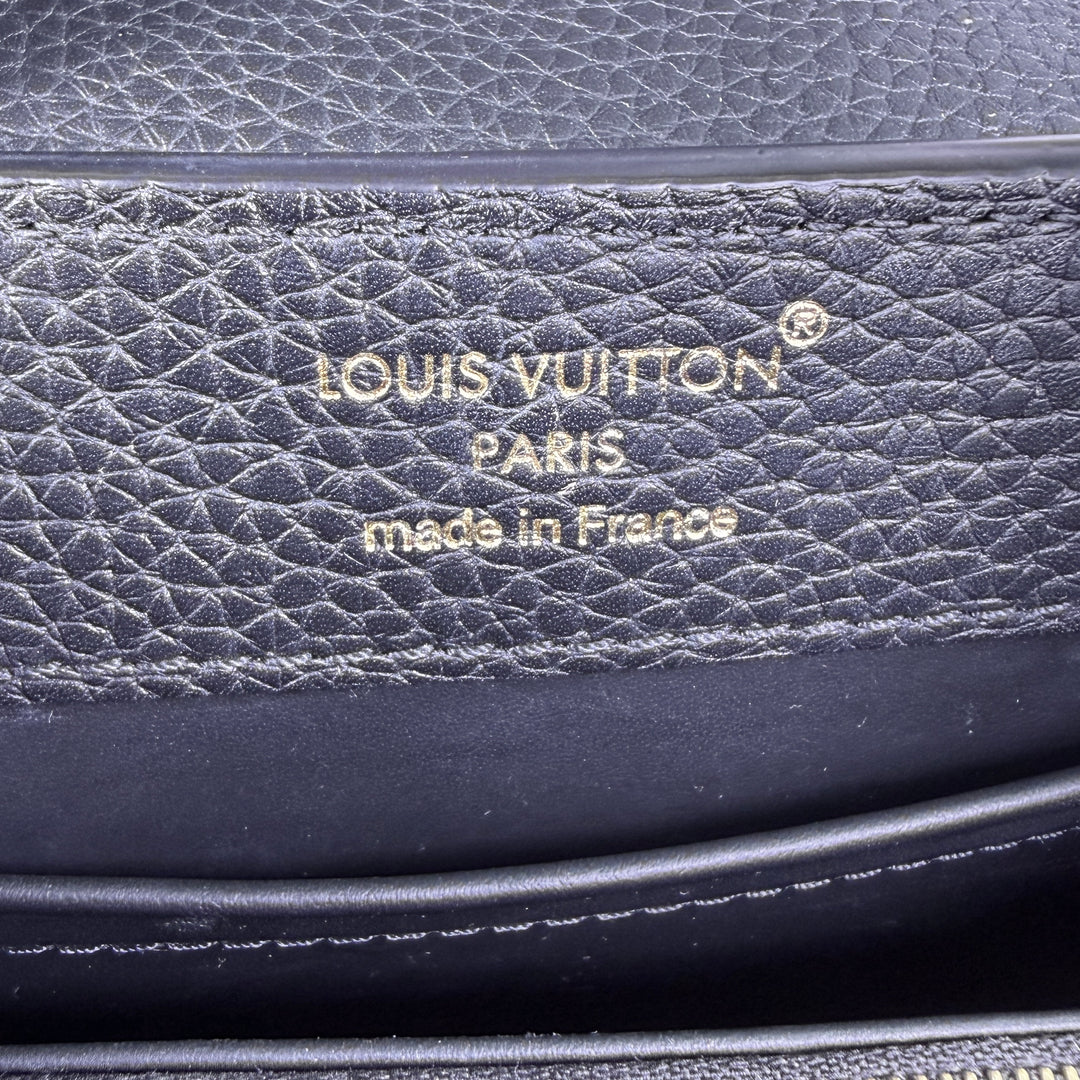 Louis Vuitton Black Taurillon My Capucines