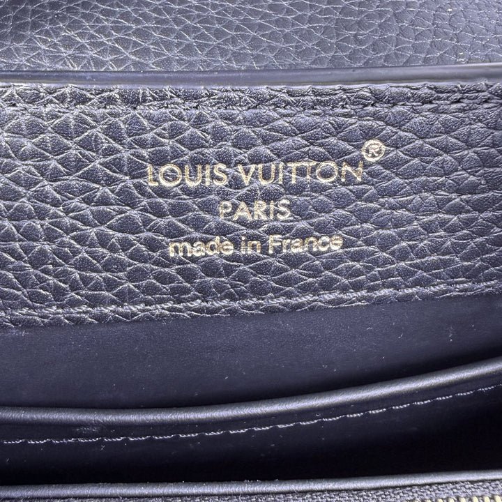 Louis Vuitton Black Taurillon My Capucines