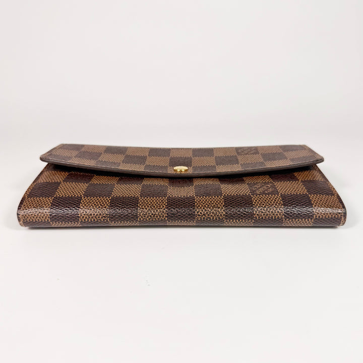 Louis Vuitton Damier Ebene Sarah Wallet