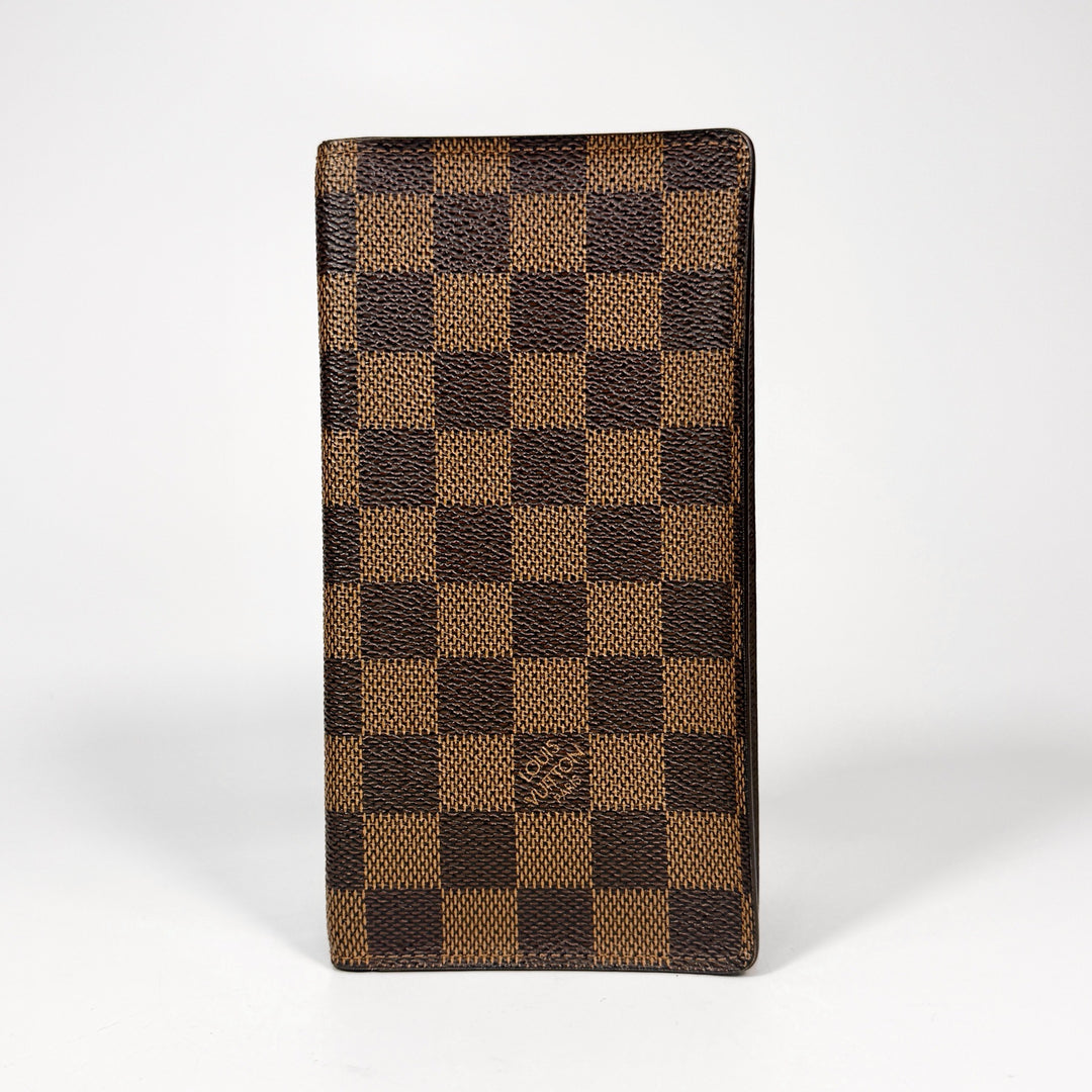 Louis Vuitton Damier Ebene Brazza Wallet