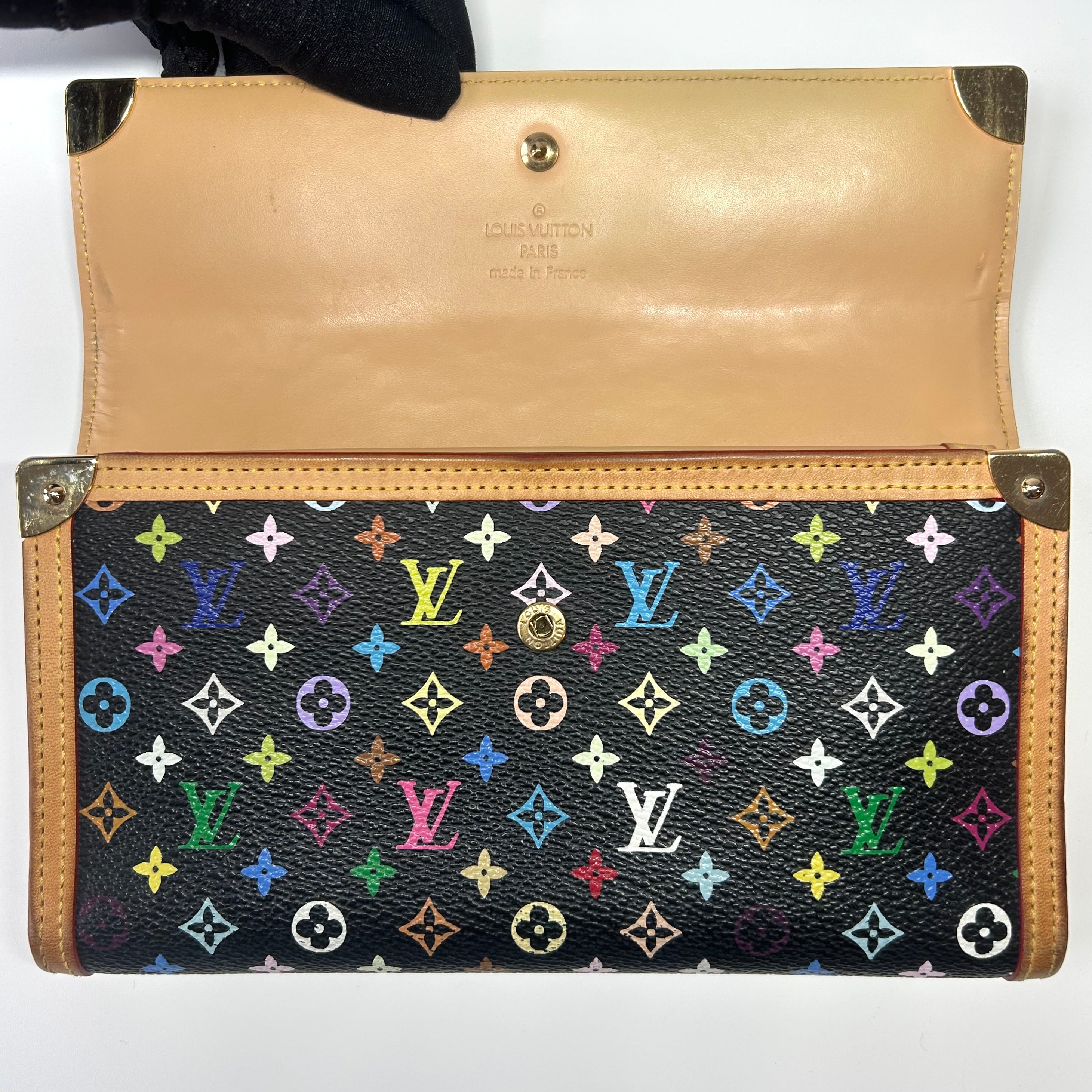 Louis Vuitton Multicolor Takashi Murakami Long Wallet – lizsonnenbags