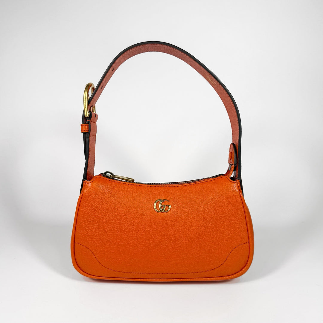 Gucci Mini Aphrodite Goatskin Shoulder Bag