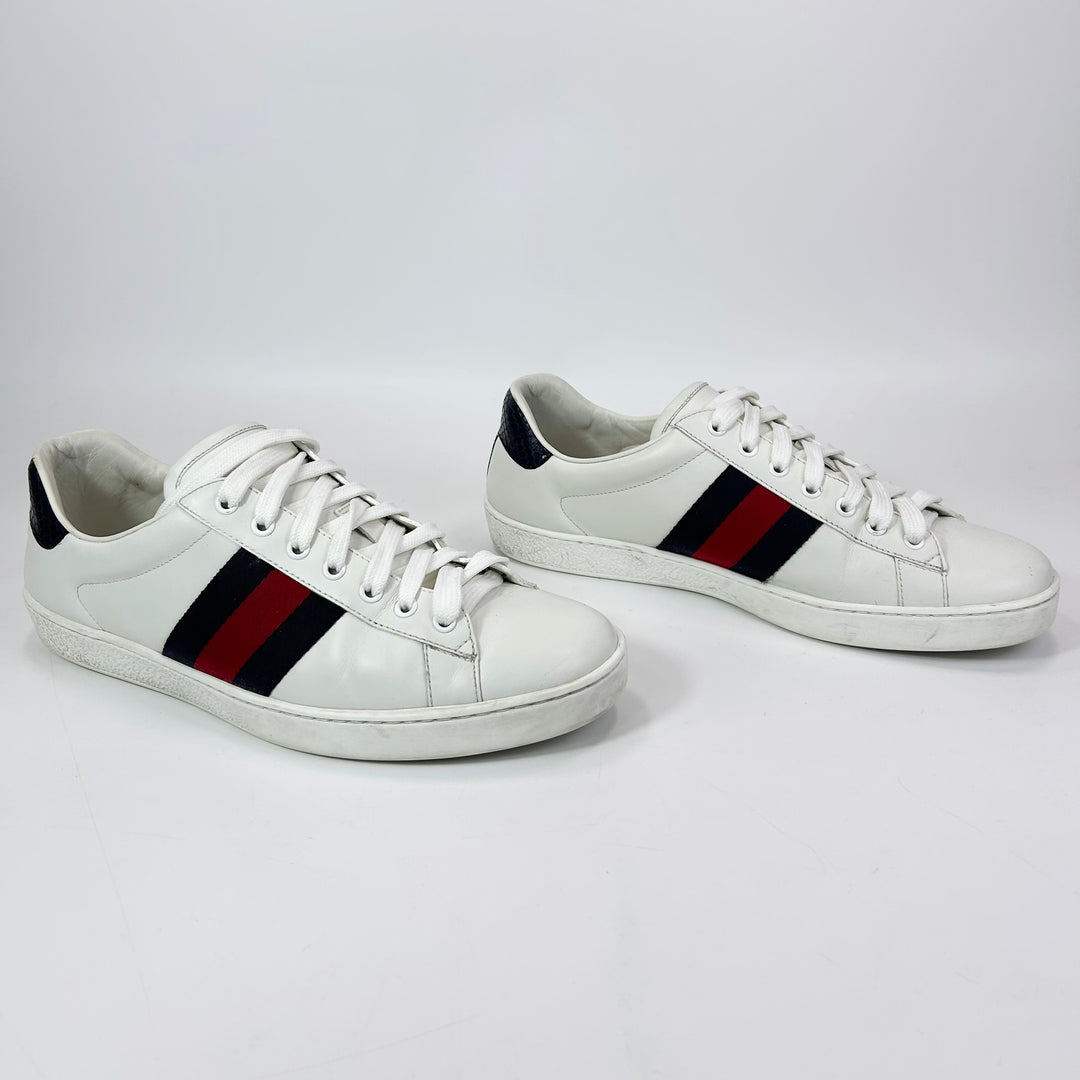 Gucci Ace Leather Sneaker - Men’s 9.5