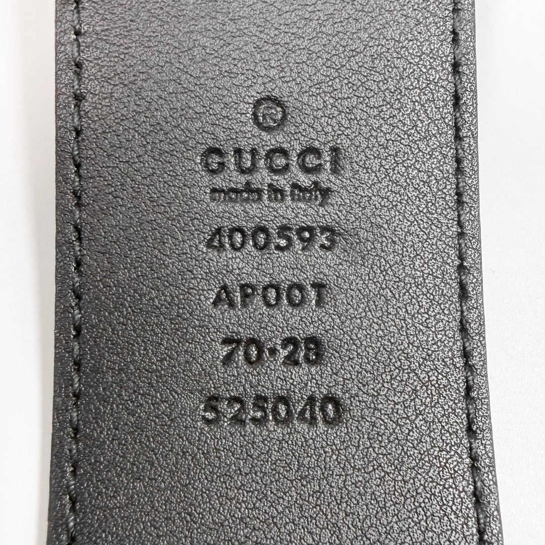 Gucci GG Marmont Smooth Leather Belt 70 28