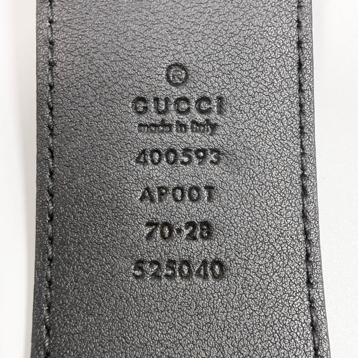 Gucci GG Marmont Smooth Leather Belt 70 28
